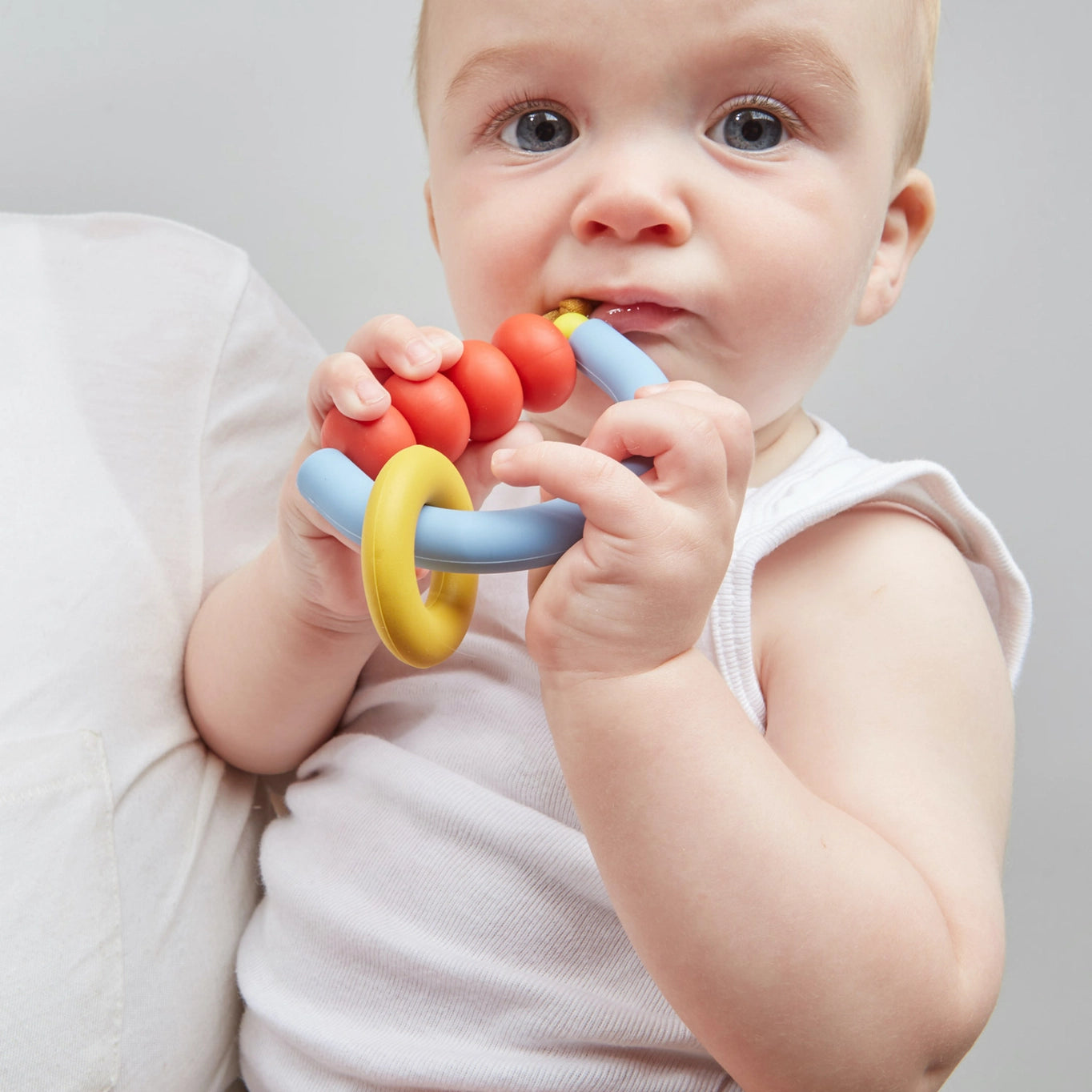 Primary Arch Ring Teether by January Moon