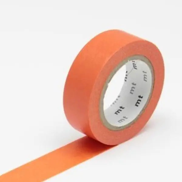 Matte Orange Washi Tape by MT Kamoi Kakoshi