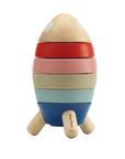 Stacking Rocket Set Orchard Collection by Plan Toys
