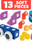 Roadster Set Magnetic Foam Blocks