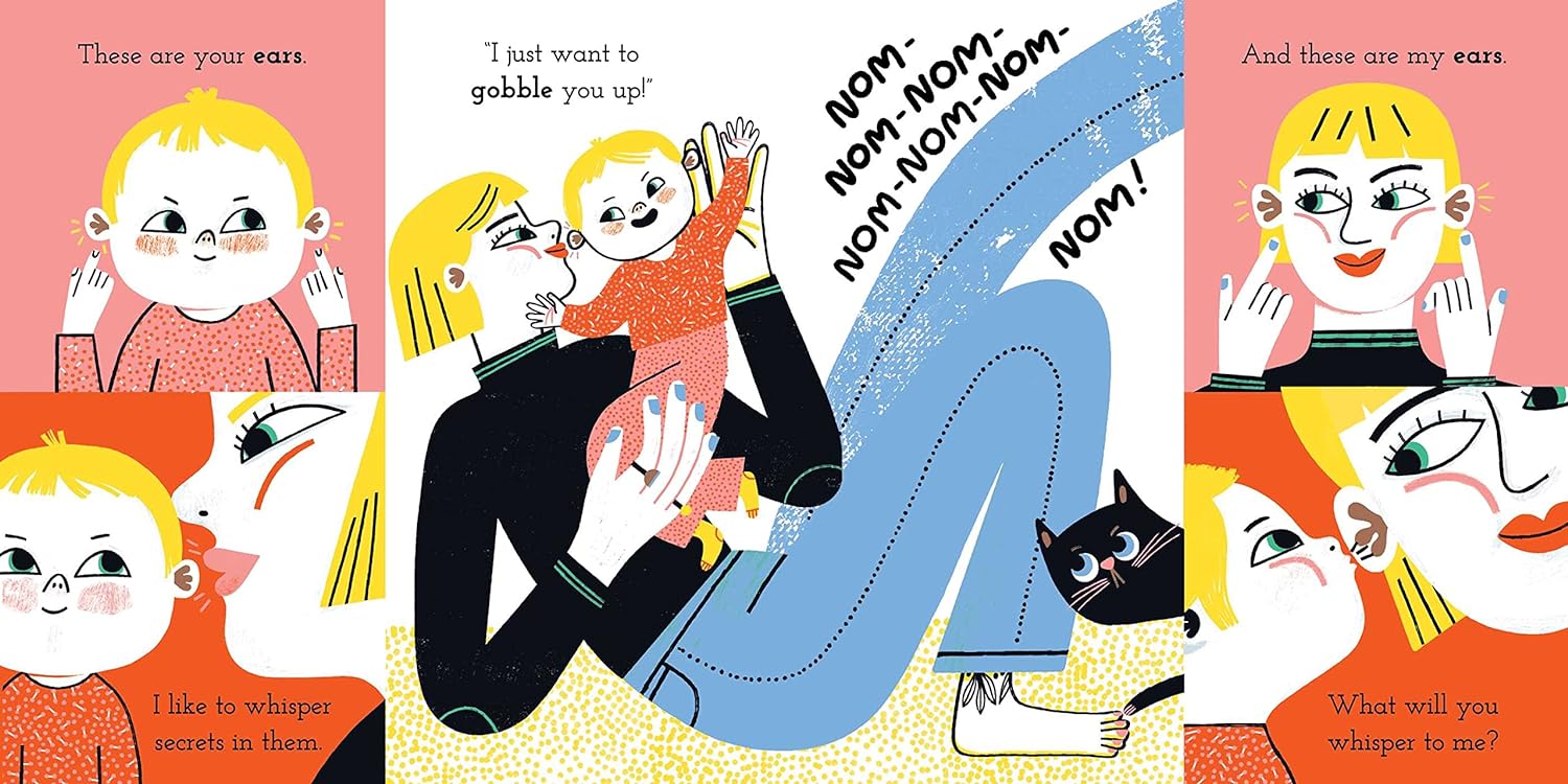 The Nose, Toes, and Tummy Book - Board Book by Sally Nicholls and Gosia Herba