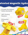 Submarine Bath Toy Set Magnetic Foam Blocks