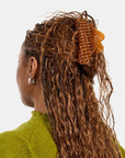 Nimbus Claw in Caramel Plaid by Chunks