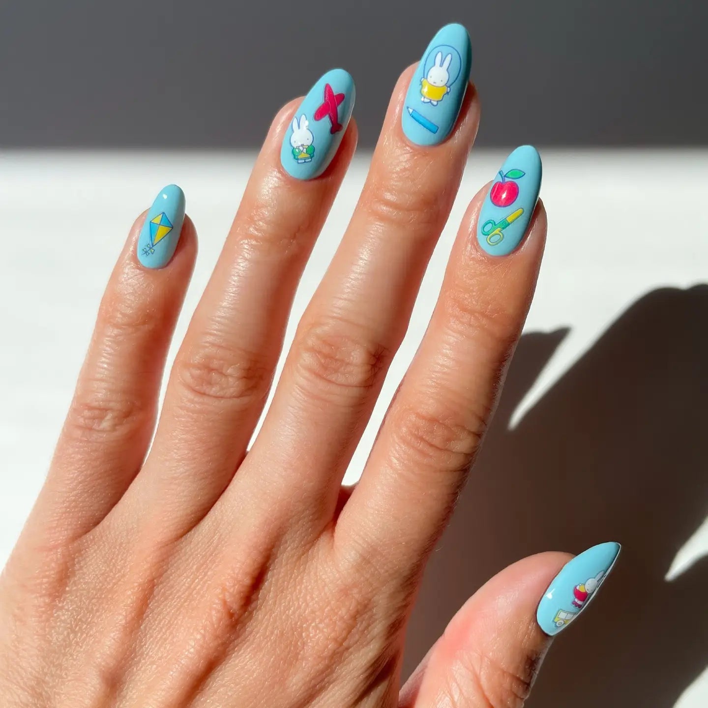 Miffy At School Nail Stickers by Deco Beauty