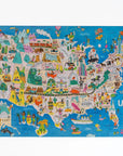 See the USA! Puzzle - 100 large pieces by Nolja Play