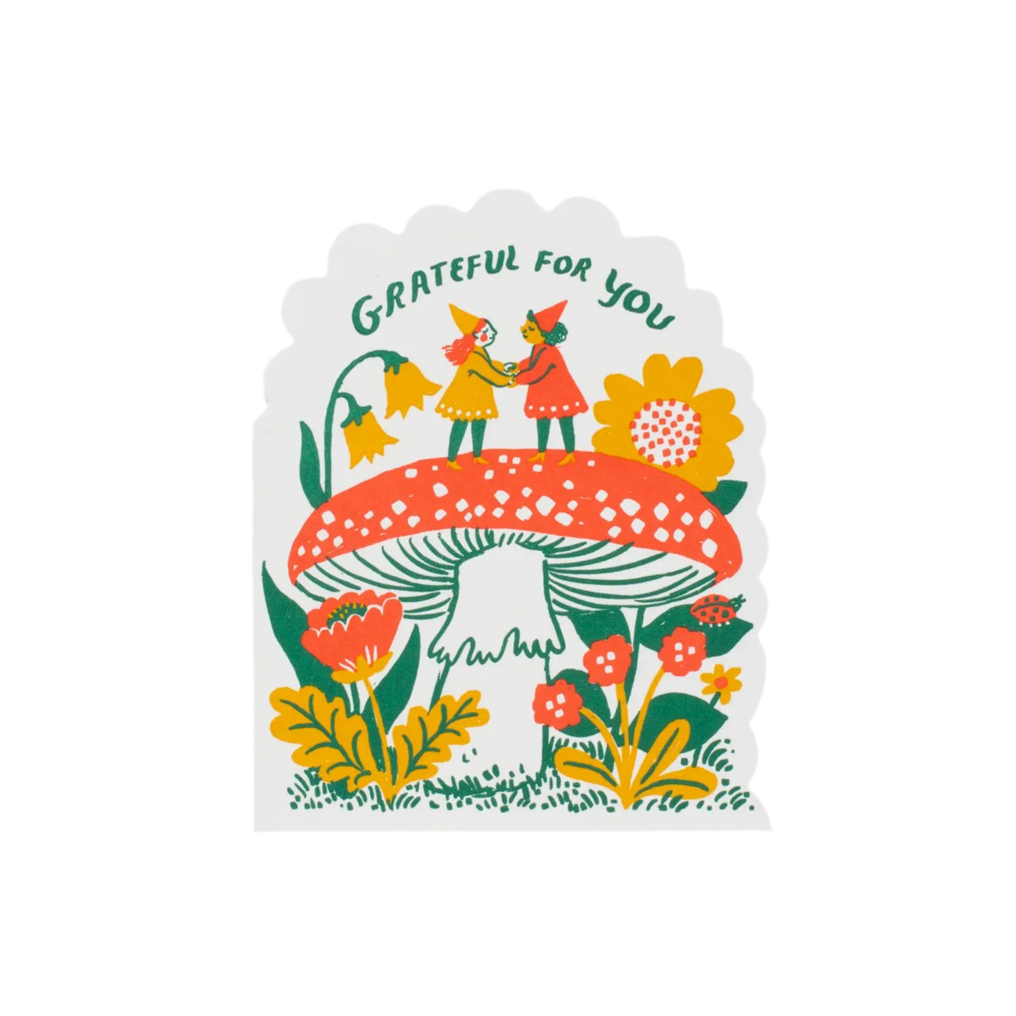 Grateful Gnomes Card by Phoebe Wahl