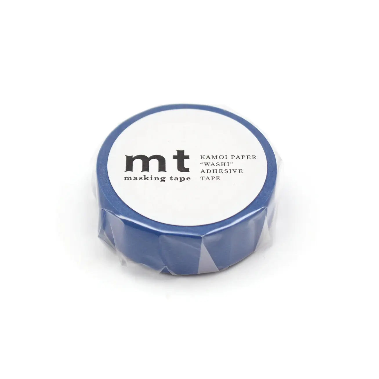 Matte Cobalt Blue Washi Tape by MT Kamoi Kakoshi