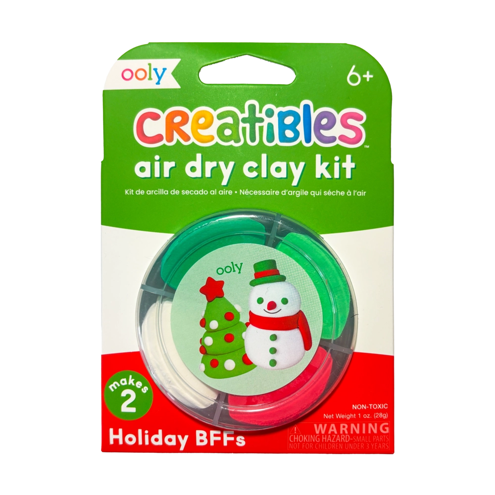 CLAY BEAUTY いろいろ８個まとめ売り Creatibles: Air Dry Clay Kit - Holiday Bffs – Mochi Kids