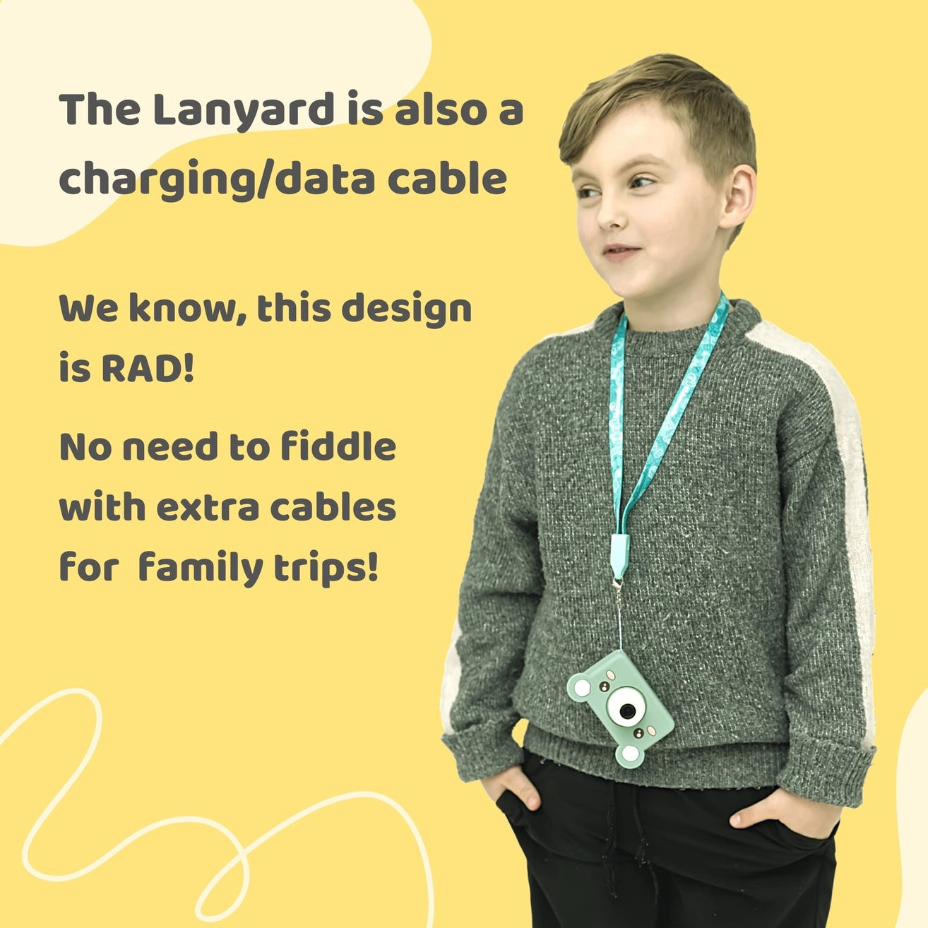 Mikayo the Bear Kids Digital Camera by Kidamento