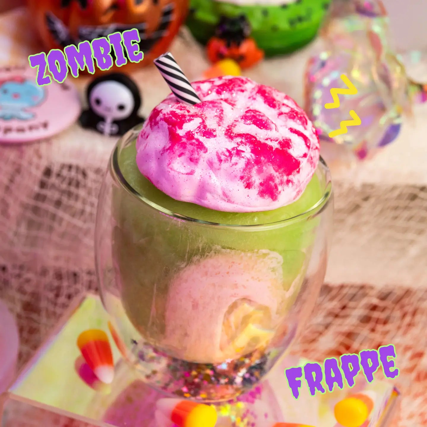 Zombie Frappe Slime by Kawaii Slime Company
