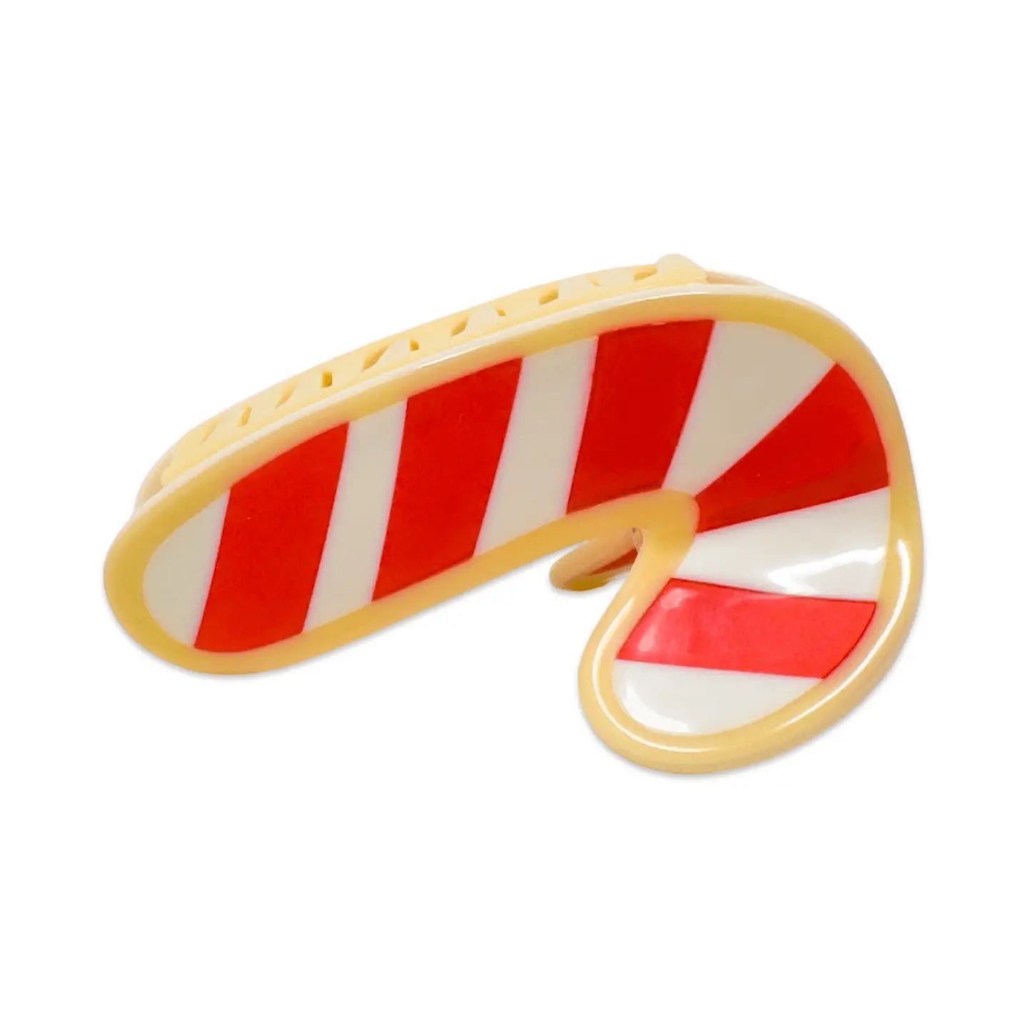 Candy Cane Hair Claw by Jenny Lemons