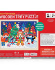 Festive Friends Wooden Tray Puzzle by Mudpuppy