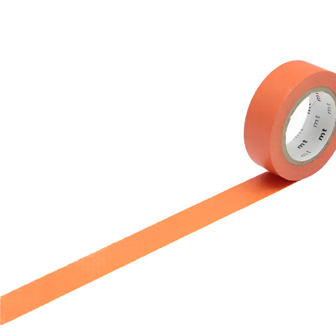 Matte Orange Washi Tape by MT Kamoi Kakoshi