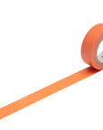 Matte Orange Washi Tape by MT Kamoi Kakoshi