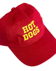 Hot Dogs Foodie Adult Dad Hat by The Silver Spider