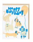 Happy Birthday Fur Real Card by Egg Press