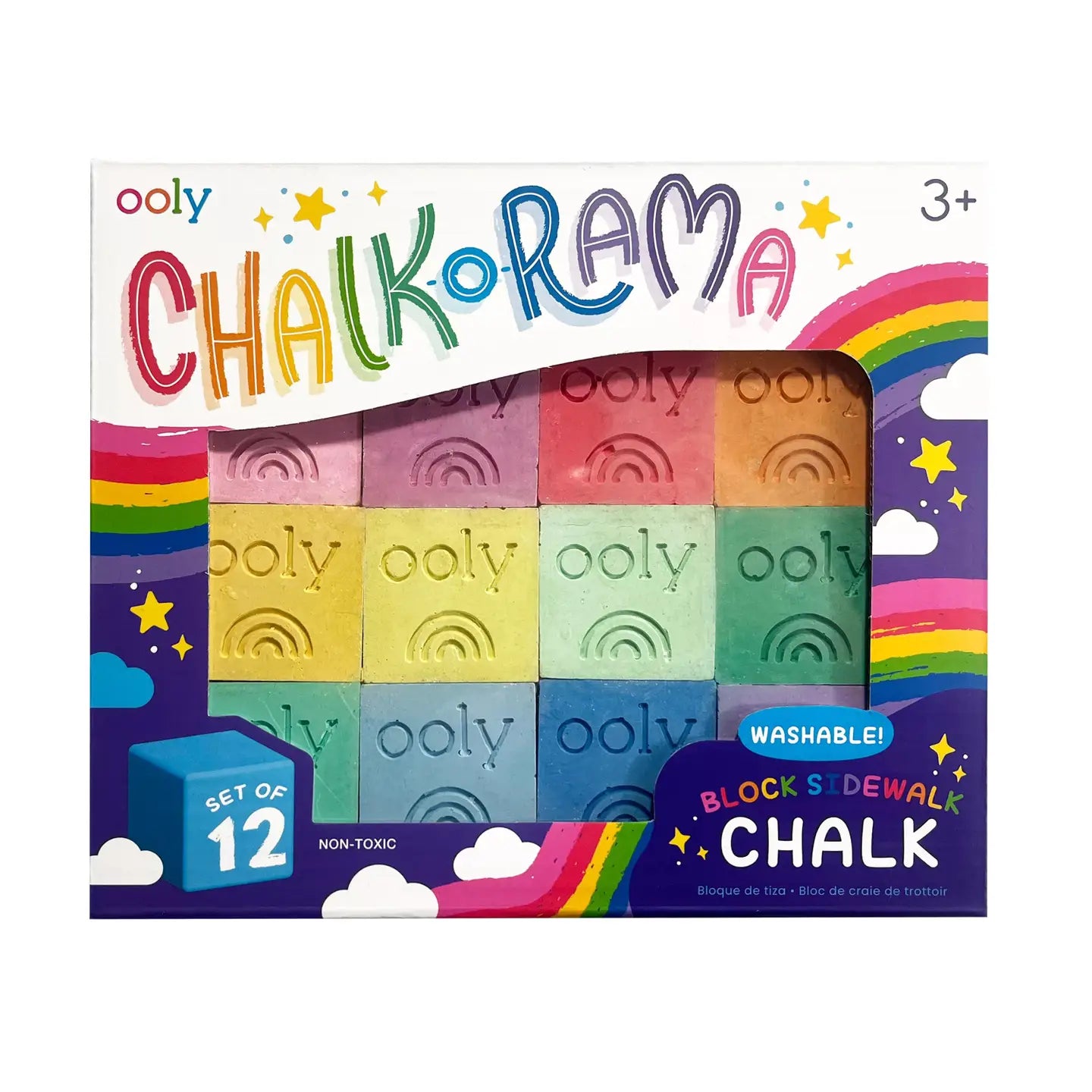 Chalk-O-Rama Block Sidewalk Chalk by Ooly