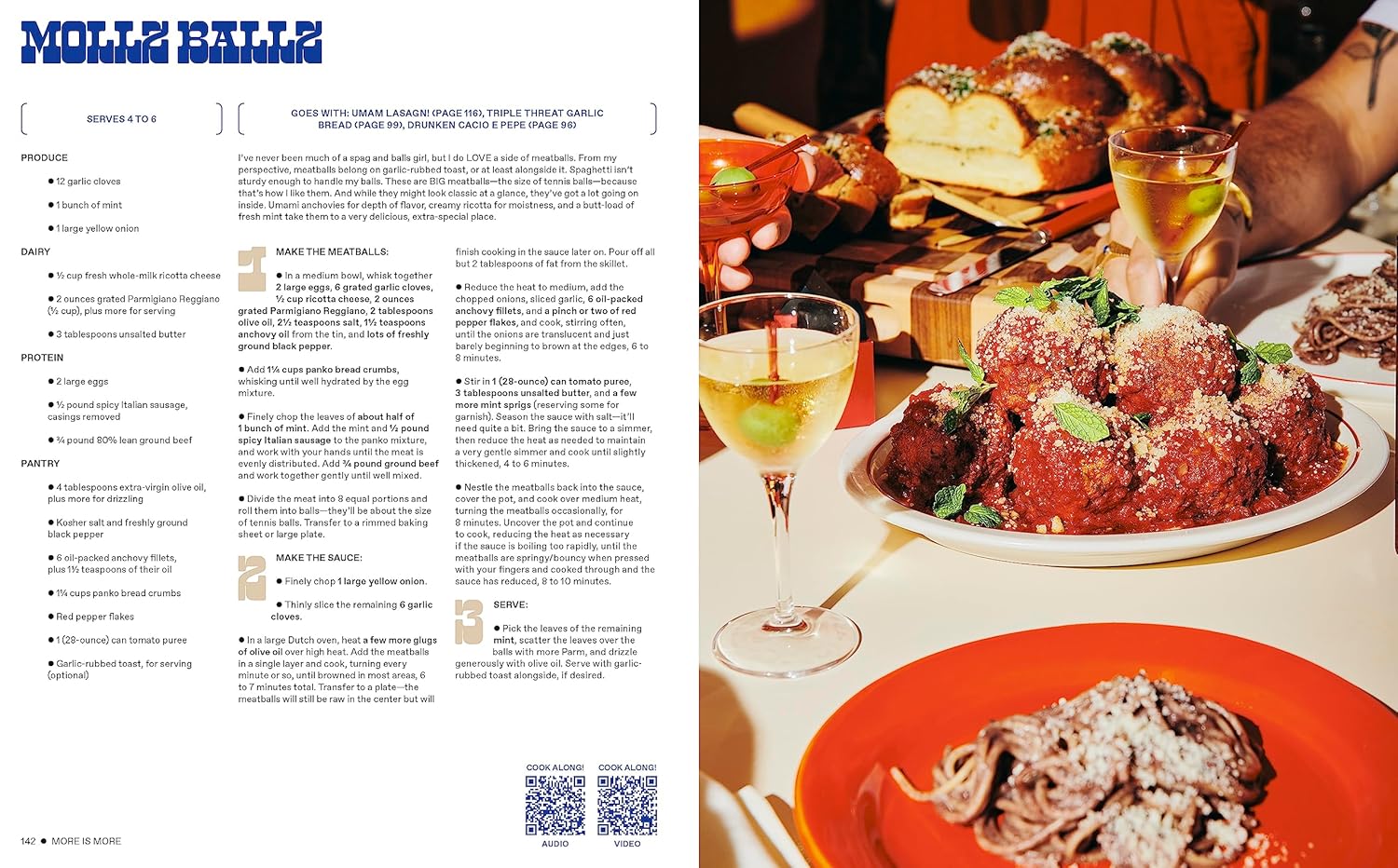 More is More Cookbook by Molly Baz