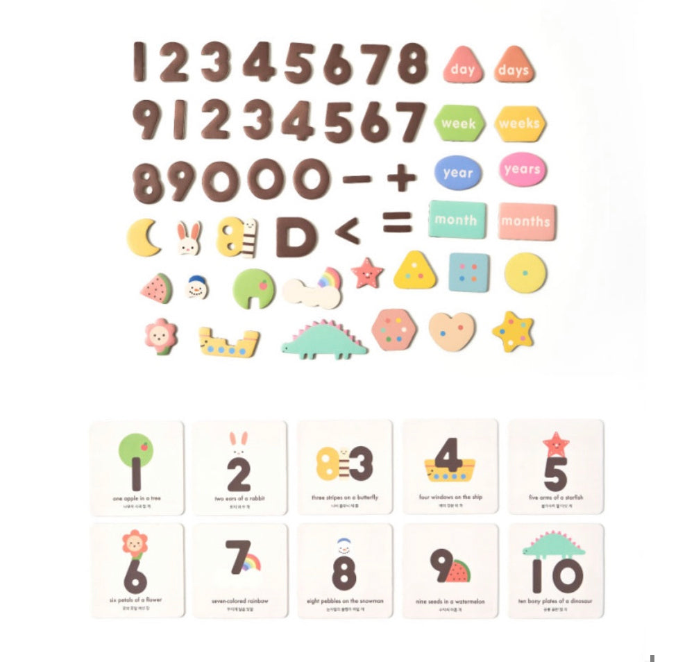 Magnetic Number Play Set by Oioiooi