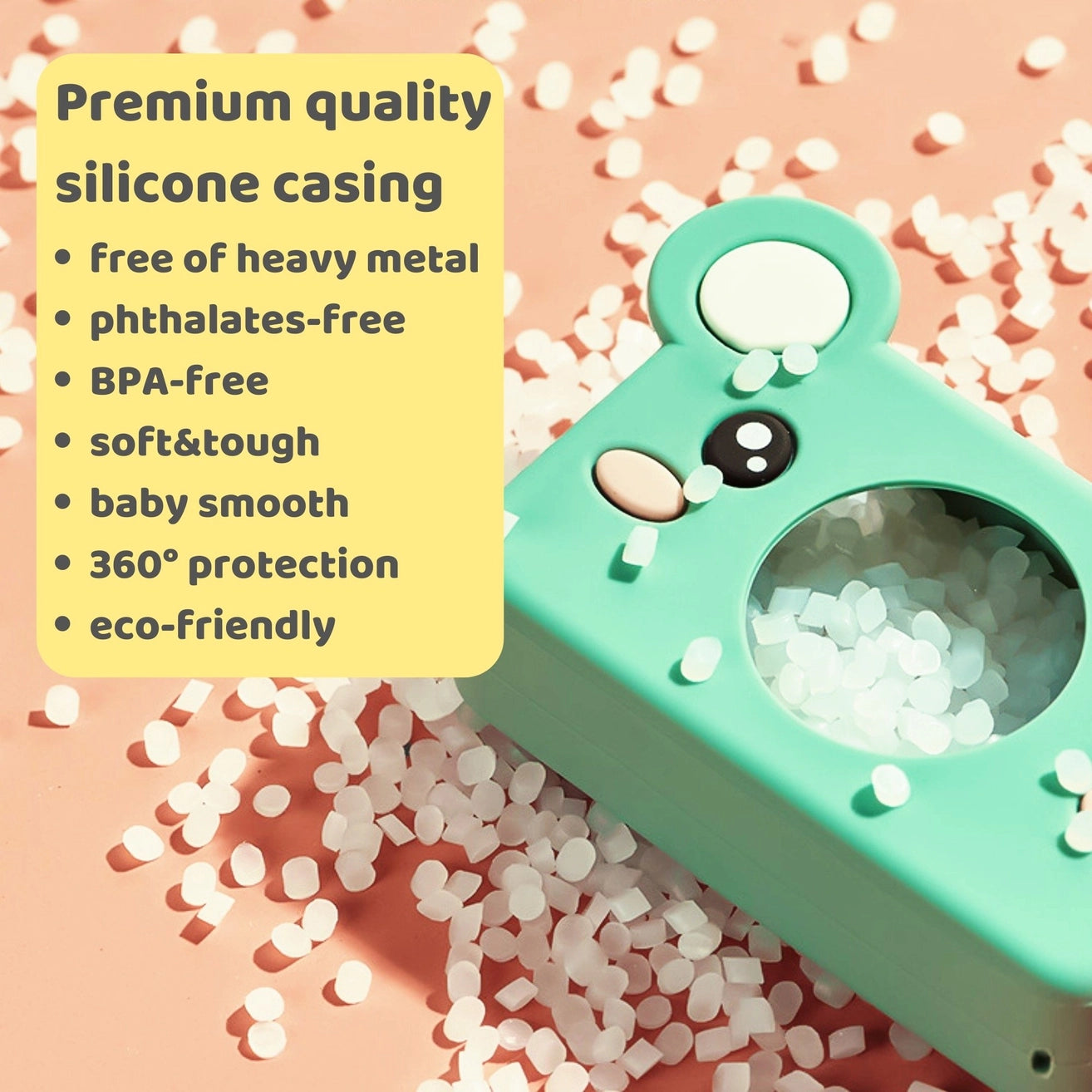 Mikayo the Bear Kids Digital Camera by Kidamento