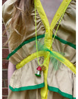 Glitter Mushroom Necklace by Gunner and Lux