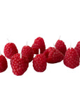 Beeswax Raspberry Birthday Candles by Happy Organics