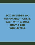 Take A Ticket Dad Jokes by Chronicle Books