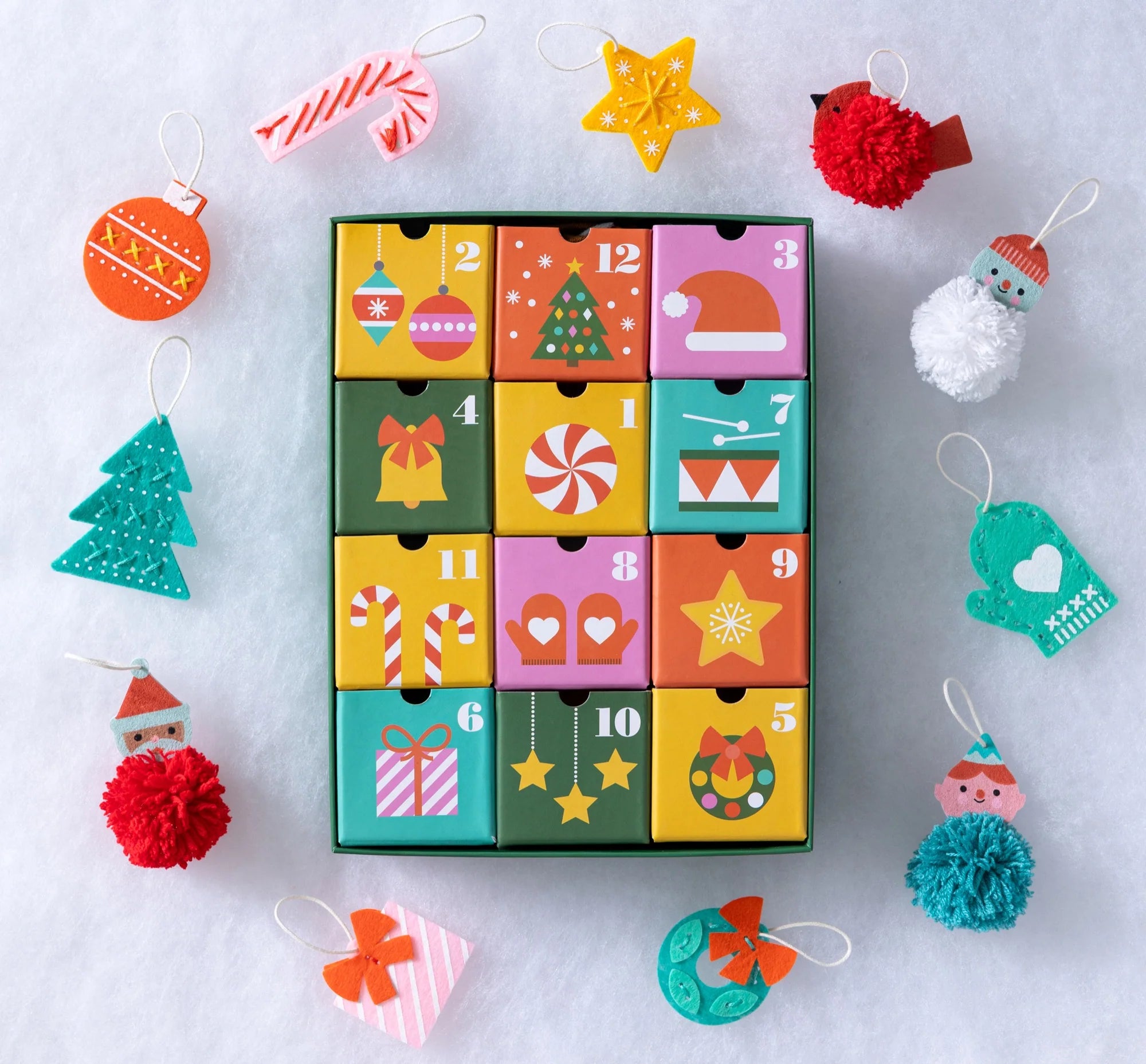 12 Crafts of Christmas Advent Calendar by Petit Collage