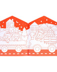 Christmas Coloring Book + Stickers