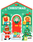 Christmas Coloring Book + Stickers