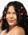 Micro Berry Basket Hair Claw Clip Set