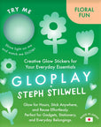 Floral Funs Mini Pack Glow-in-the-Dark Stickers