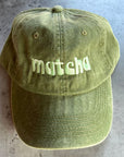 Matcha Foodie Adult Dad Hat