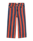 Red Stripes Denim Pant
