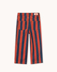 Red Stripes Denim Pant