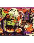 A Haunted Halloween 500 Piece Puzzle