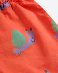 SALE Baby Funny Snail All Over Woven Shorts by Bobo Choses