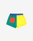 SALE Baby Color Block Swim Trunks by Bobo Choses