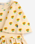 SALE Sunflower All Over Dress by Bobo Choses