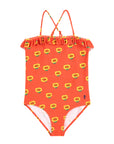 SALE Sunflower All Over Swimsuit by Bobo Choses