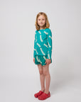 SALE Wavy All Over Swim Trunks by Bobo Choses
