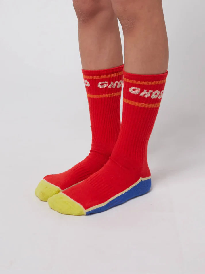 SALE 2-Pack Wavy Long Kid Sock by Bobo Choses