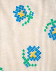 Pixel Flowers Baby Short Leggings