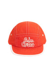 Red Woven Technic Cap