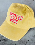 Deviled Eggs Foodie Adult Dad Hat by The Silver Spider