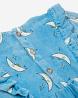 SALE Baby Beneath the Moon Micro Corduroy Dress by Bobo Choses