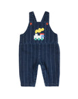Baby Choo Choo Denim Dungaree by Bobo Choses