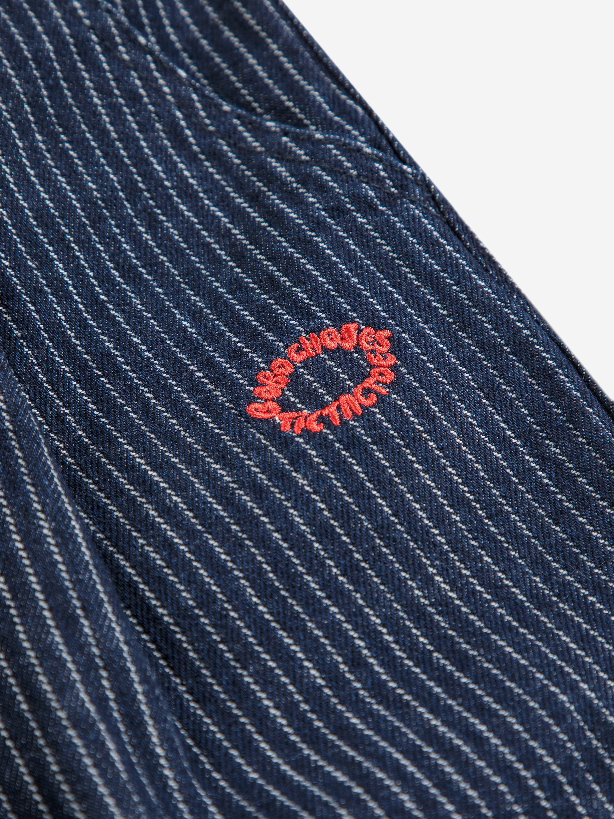Tic Tac Toe Denim Pants by Bobo Choses