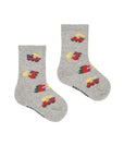 Baby Choo Choo All Over Long Socks by Bobo Choses