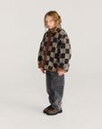 Almost Moiré All Over Sheepskin Jacket